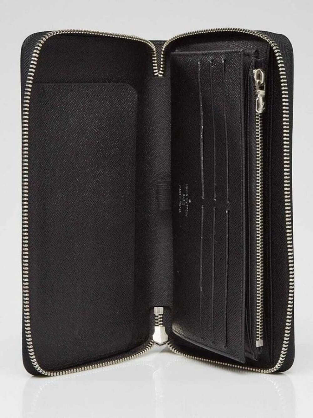 Louis Vuitton Black Electric Epi Leather Zippy Organizer Wallet - Picture 2 of 7